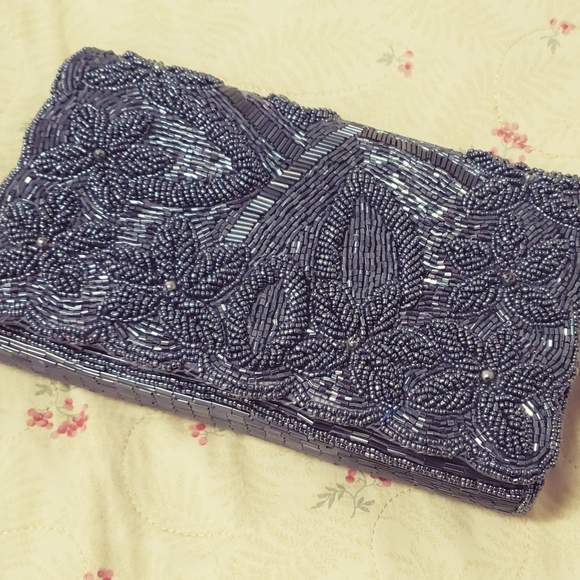 Evening Grey Clutch - Picture 2 of 6